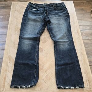 BKE Straight Leg Jeans Classic Blue